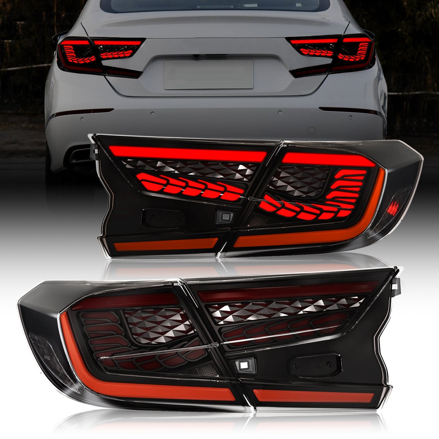 LED Tail Lights for 2018-2022 Honda Accord 10th Gen