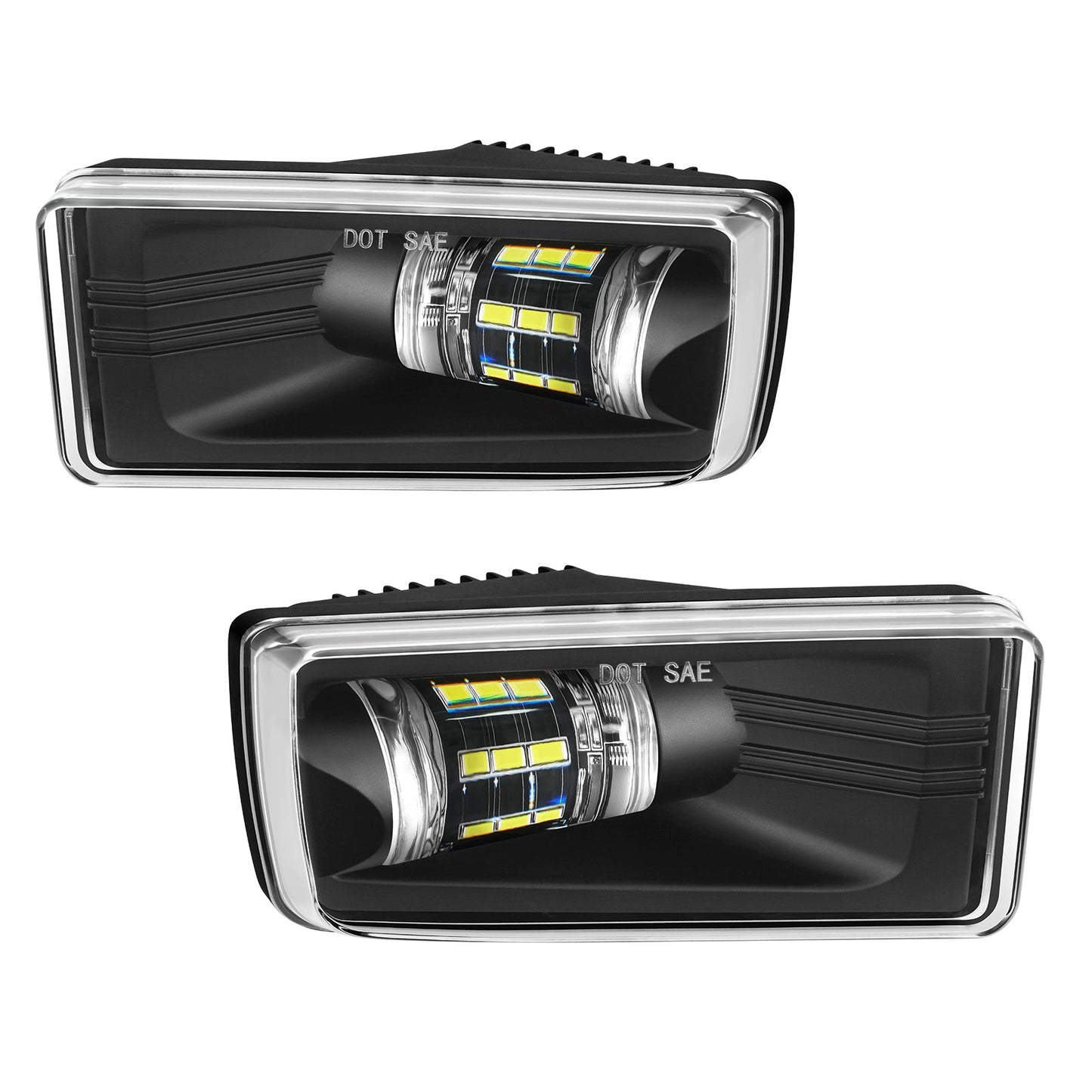 LED Fog Lights for 2007-2014 Chevy Silverado, 2007-2015 Suburban, 2007-2013 Avalanche, 2007-2013 Tahoe