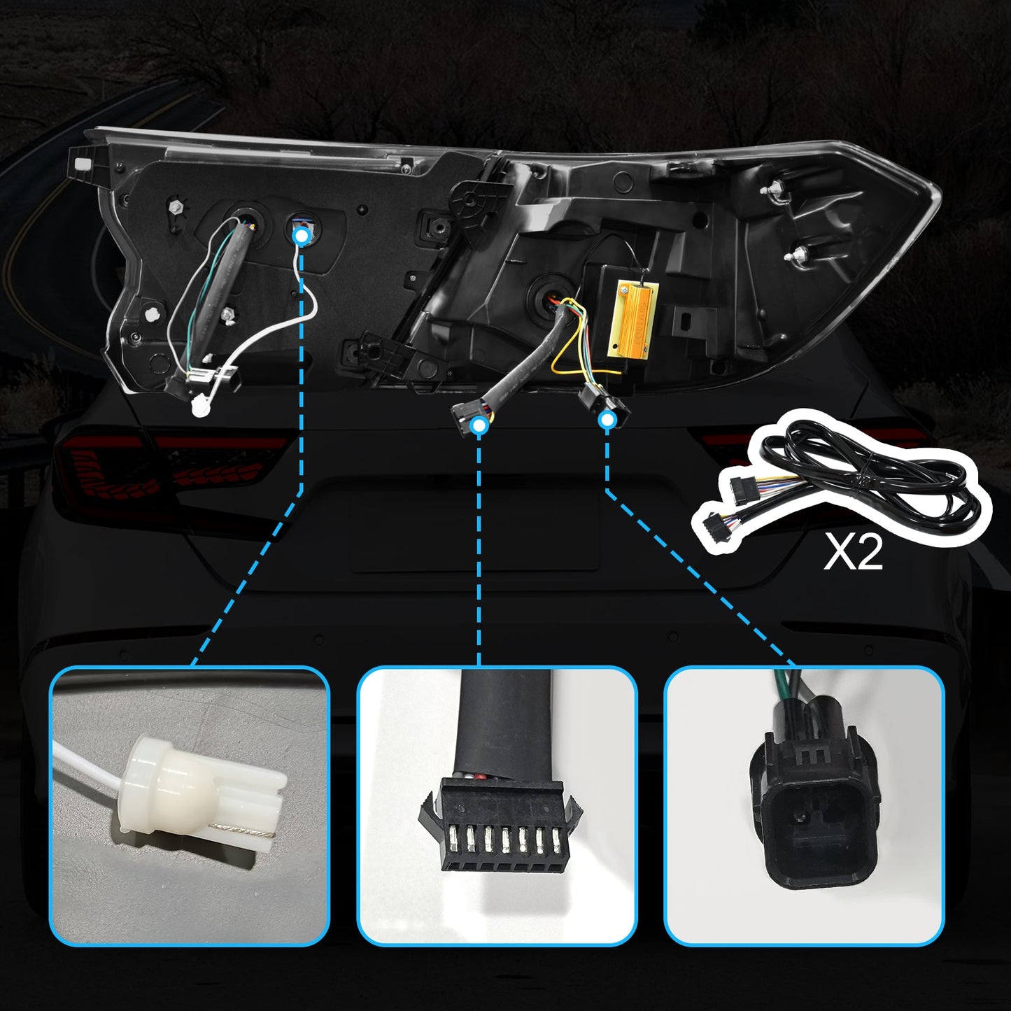LED Tail Lights for 2018-2022 Honda Accord 10th Gen