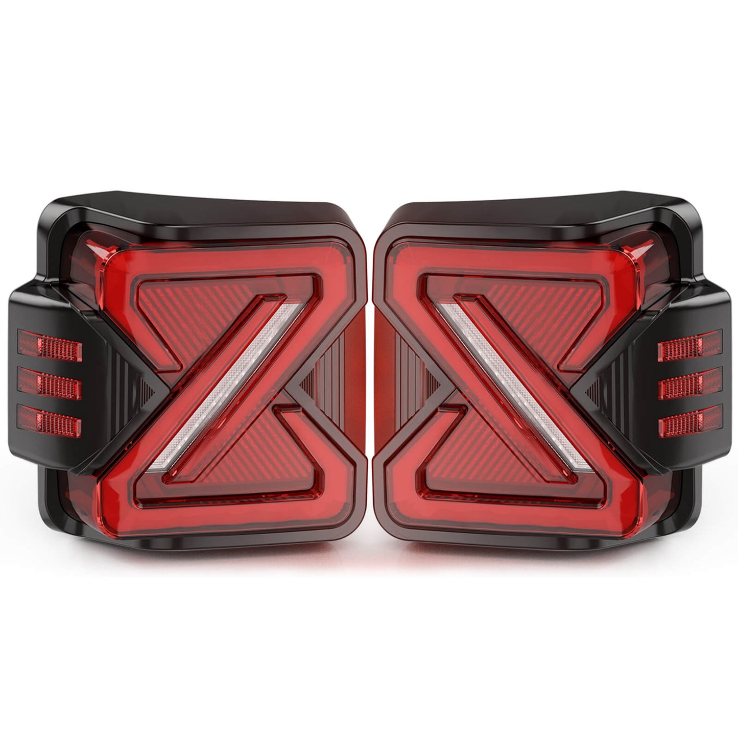 LED Tail Lights for 2007-2018 Jeep Wrangler JK, JKU, Sport, Sahara, Rubicon (1 pair)