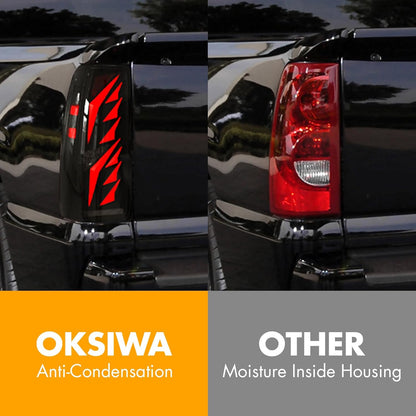 LED Tail Light Assembly Fit for 2016-2023 Toyota Tacoma,Starting Animated Rear Lamp Assembly with Dynamic Turn Signal,Brake Light,Reverse Light