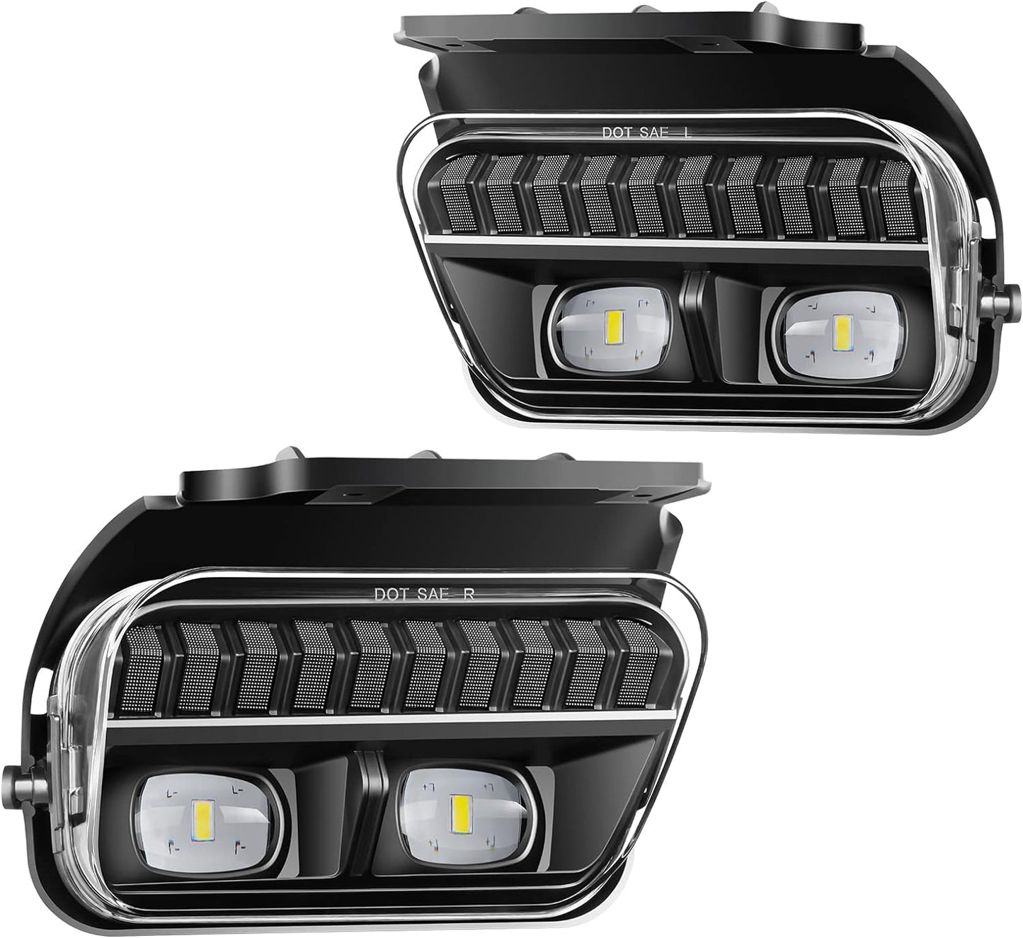 LED Fog Lights for 2003-2007 Chevy Silverado, 2002-2006 Avalanche (1 pair)