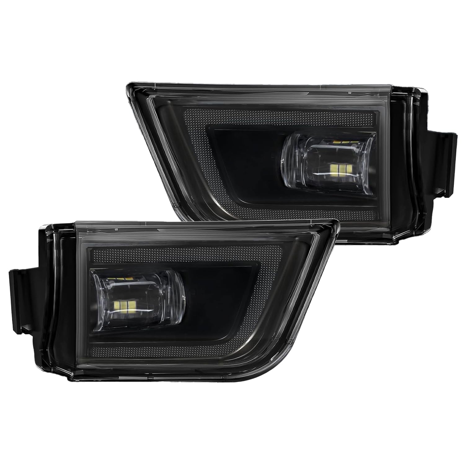 2003–2005 Toyota 4Runner LED Fog Lights Clear Lens DRL Style Kit