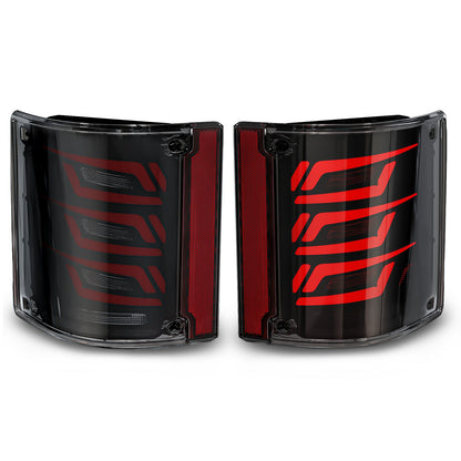 LED Tail Light Assembly  for 1973-1987 chevy C10 & GMC With Smoke Lens