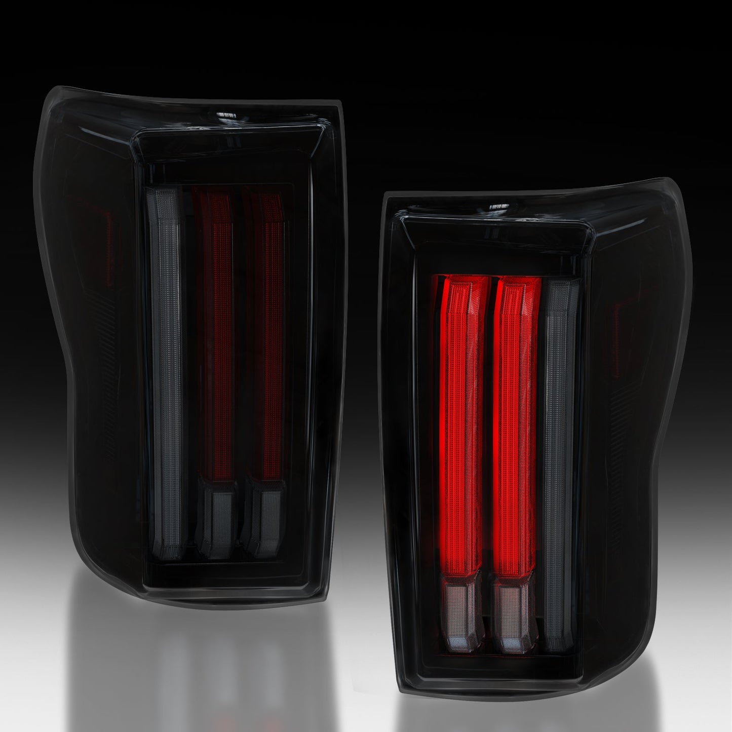Sequential Led Tail Lights For 2007-2013 Toyota Tundra Starting Animated Rear Lights Assembly