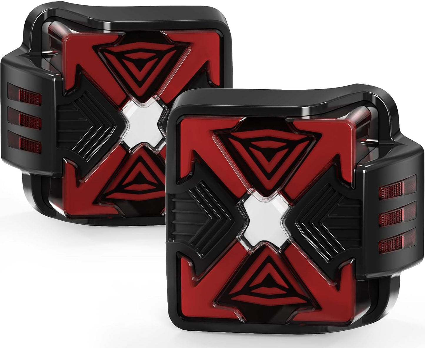 Tail Lights For 2019-2023 Jeep Wrangler JL with Clear/Smoked Lens