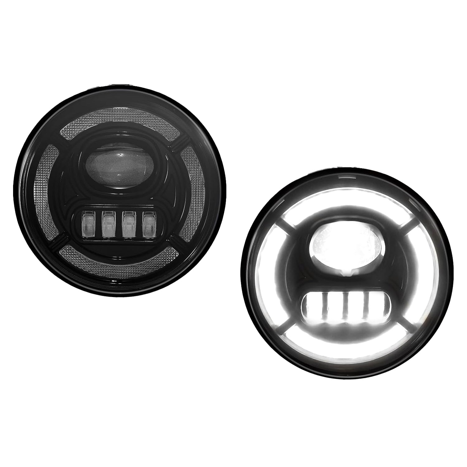 2007–2013 GMC Sierra 1500 / 2007–2014 Sierra 2500HD / 3500HD LED Fog Lights | DRL | Amber Turn Signal