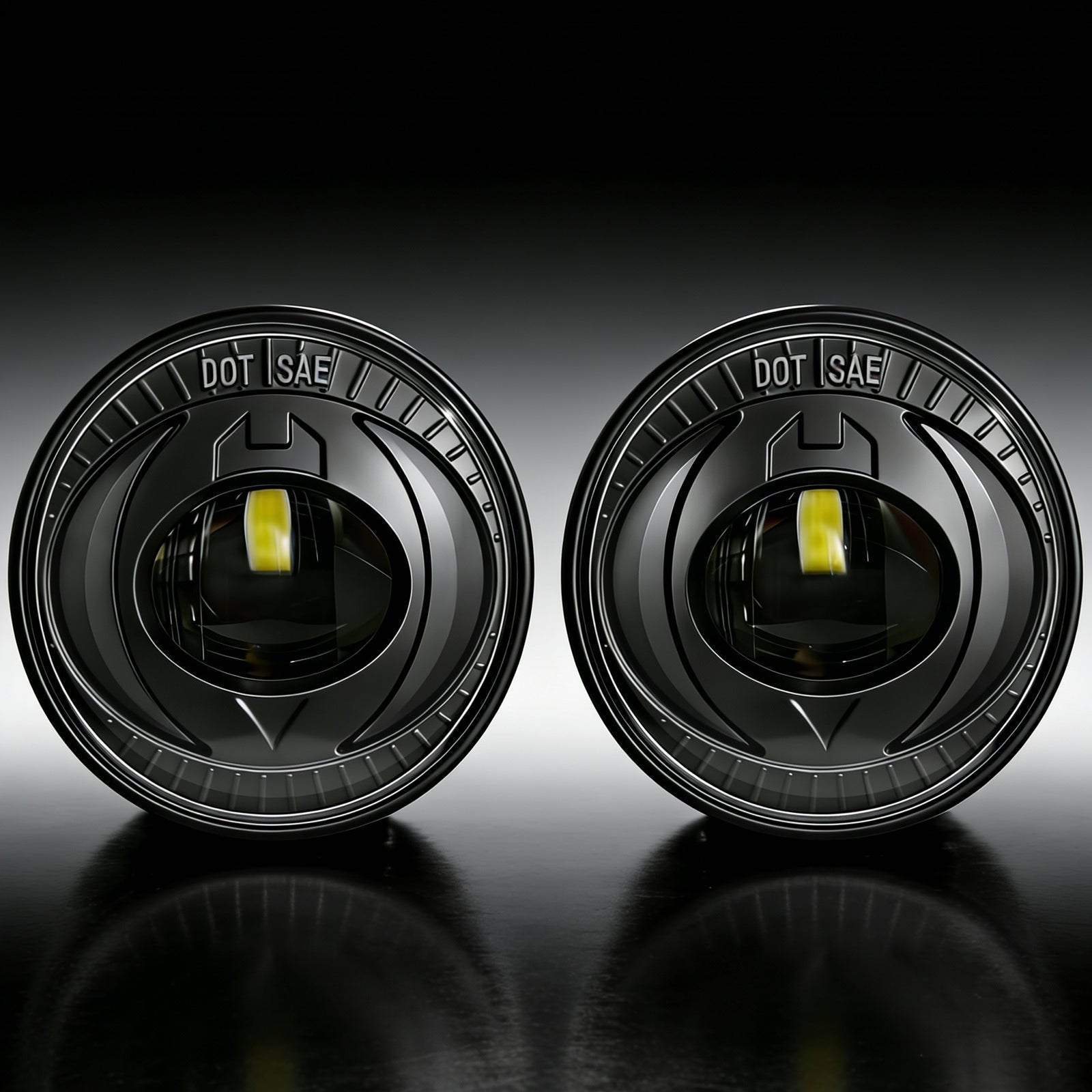 Mcooo LED Fog Lights Fit for 07-13 Chevy Avalanche 07-14 Suburban Tahoe GMC Yukon/XL Ford Mustang 08-09 Pontiac G8, Front Driving Fog Lamps Assembly Replacement, 1 Pair