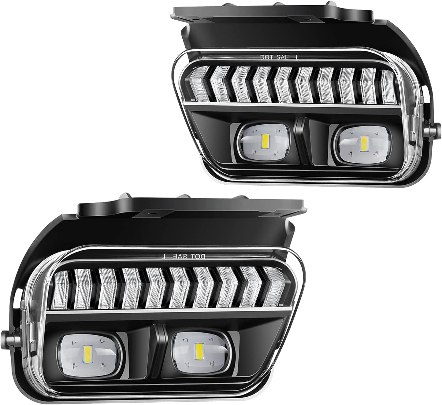 LED Fog Lights for 2003-2007 Chevy Silverado, 2002-2006 Avalanche (1 pair)