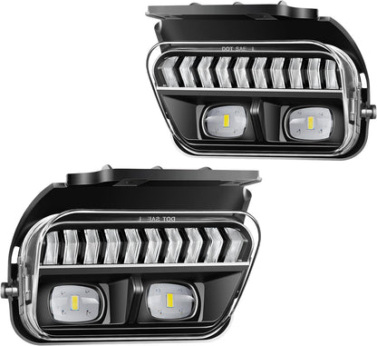 LED Fog Lights for 2003-2007 Chevy Silverado, 2002-2006 Avalanche (1 pair)