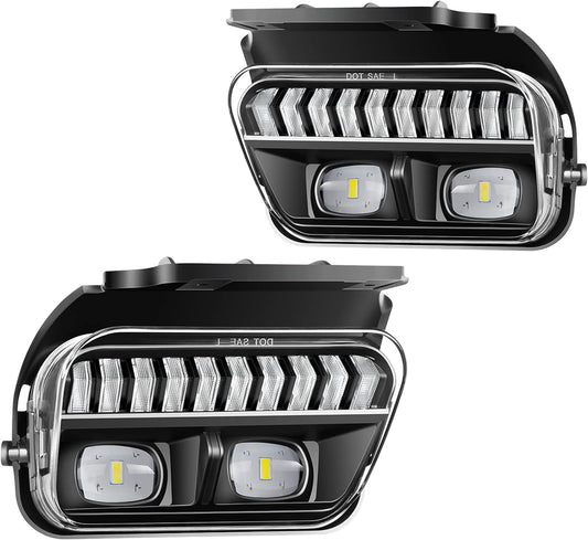LED Fog Lights for 2003-2007 Chevy Silverado, 2002-2006 Avalanche (1 pair)