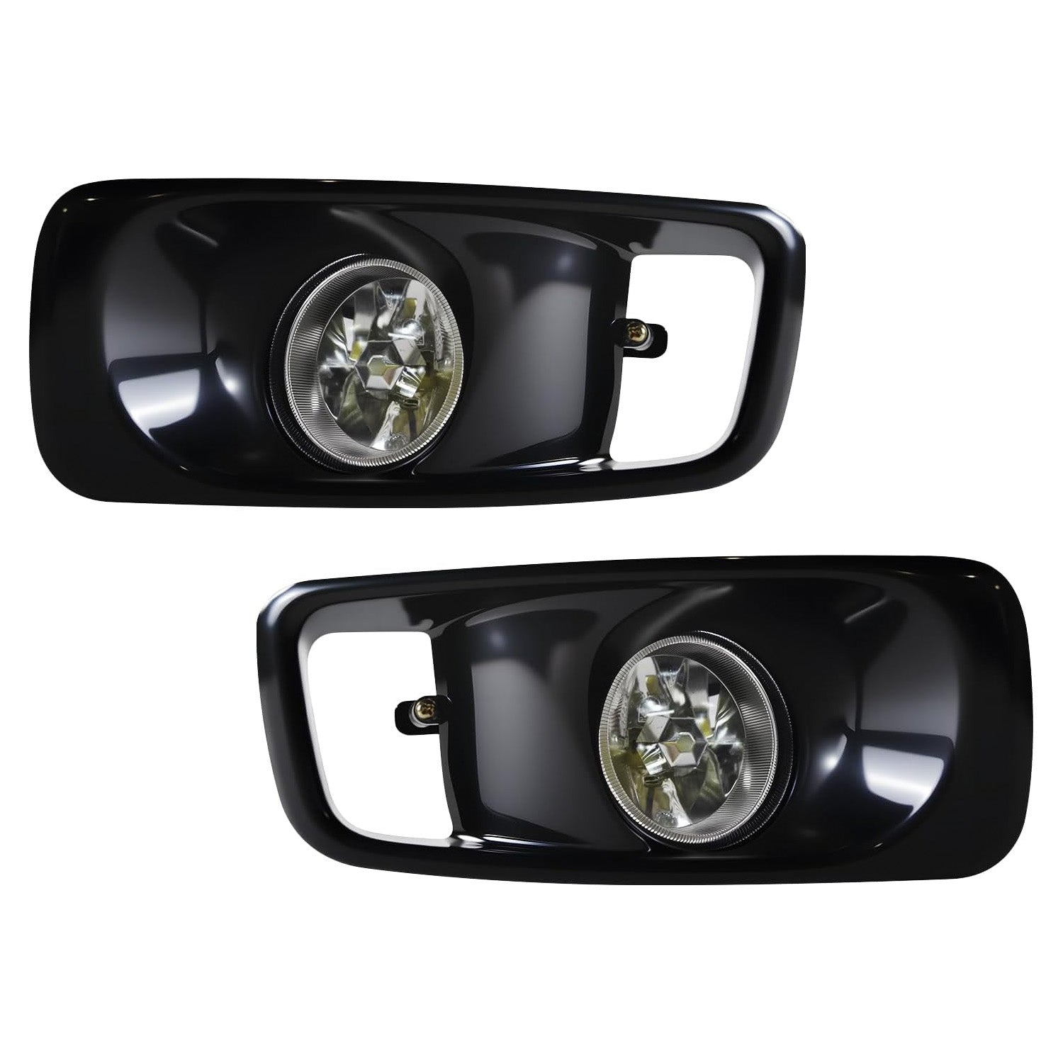 1999–2000 Honda Civic Fog Lights Assembly Replacement | With Wiring Harness & Switch | 1 Pair
