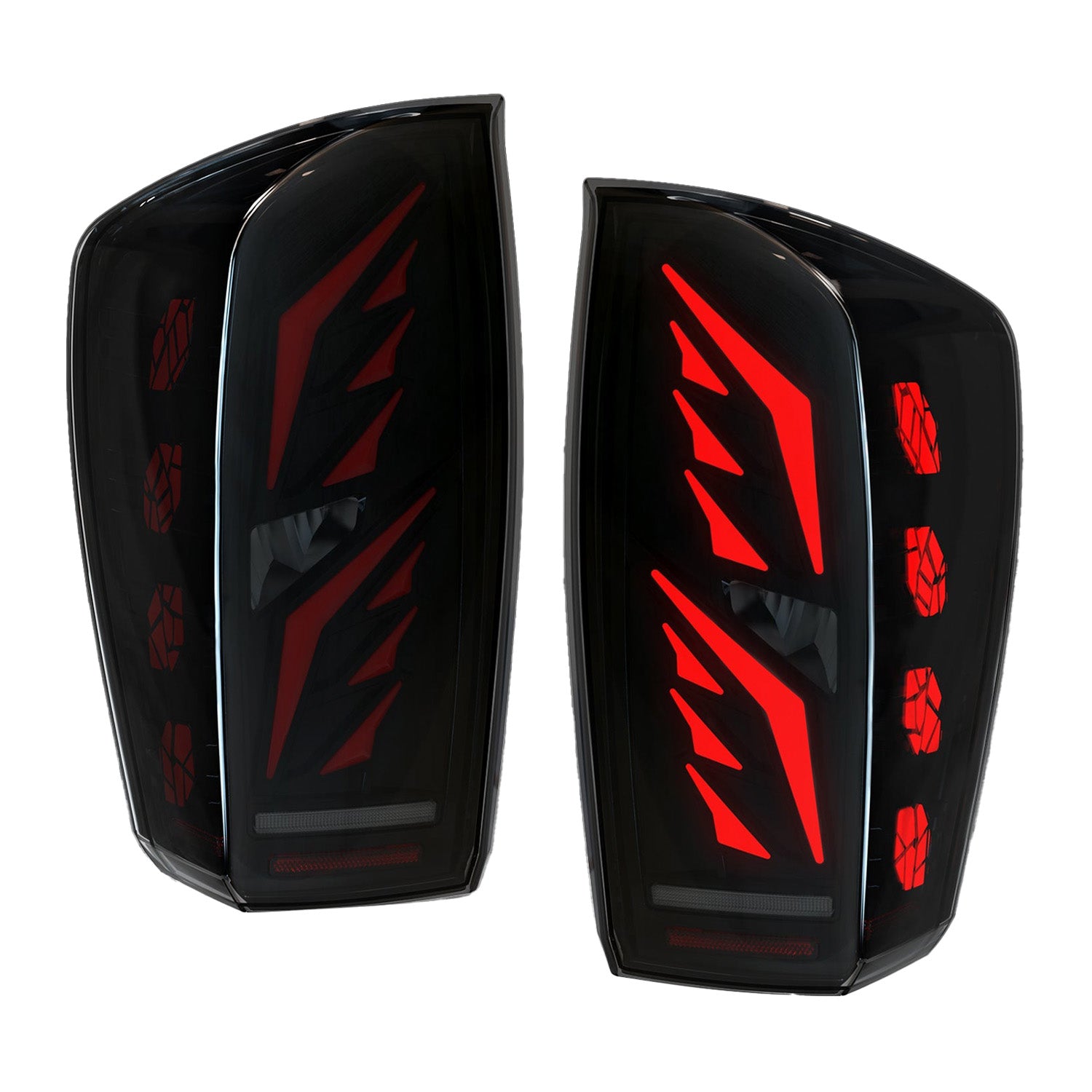 2016-2023 Toyota Tacoma Sequential LED Tail Lights | Smoked | Start-Up Animation & Dynamic Turn Signal