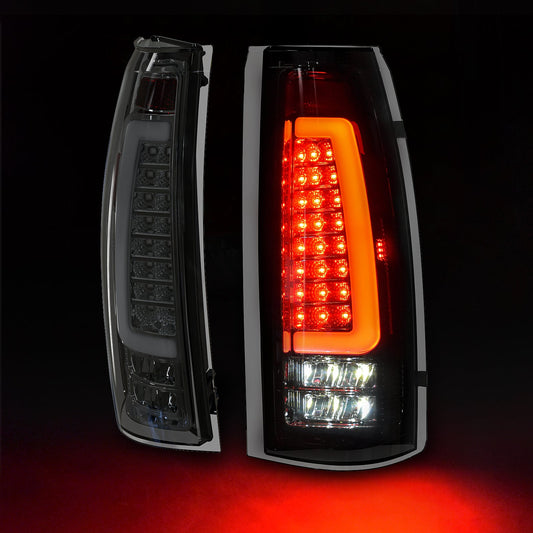Smoked Tail Lights for 1988-1999 Chevy GMC C/K Pickup Truck Silverado Suburban Sierra Tahoe Yukon