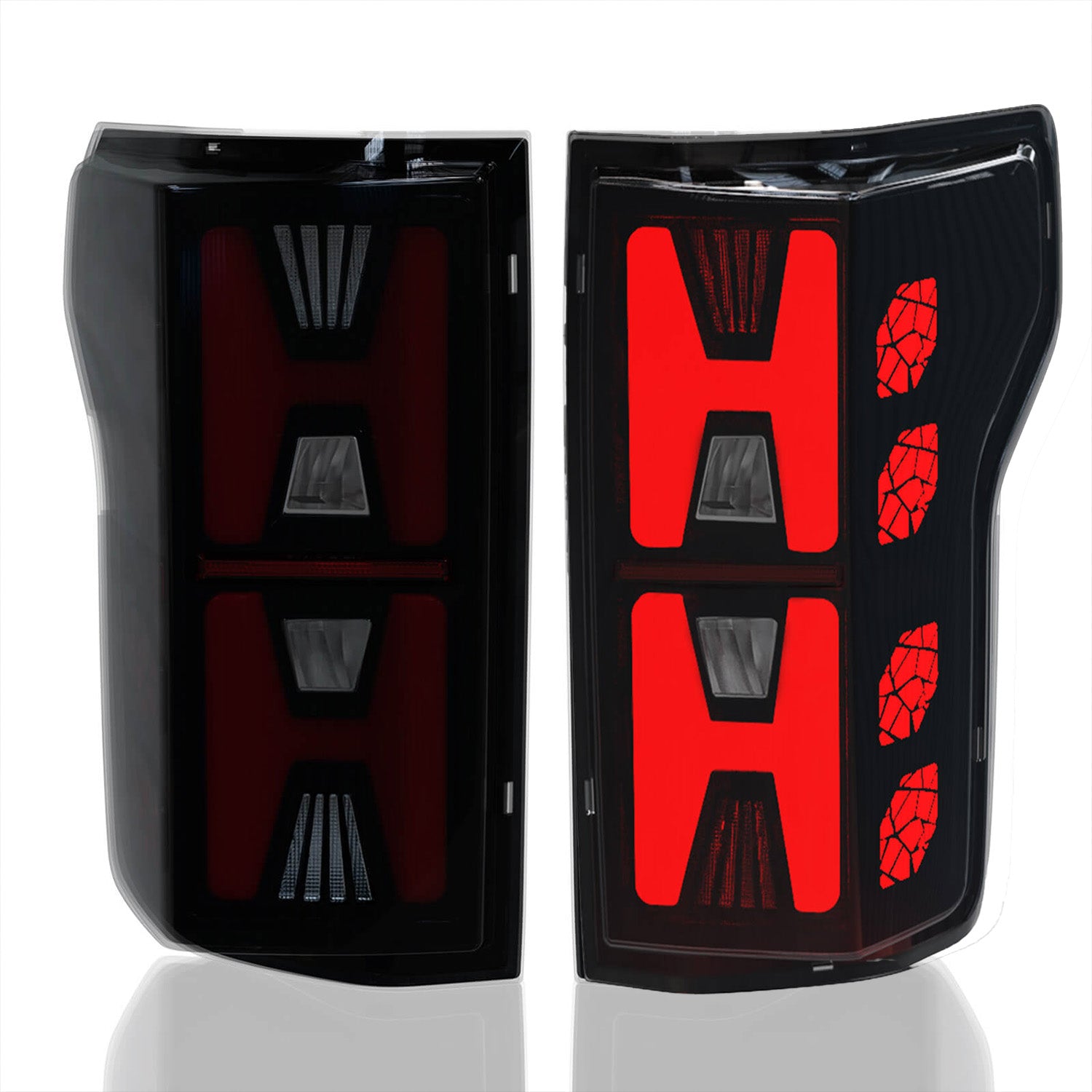 2015–2020 Ford F150 Sequential LED Tail Lights | Start-Up Animation | Smoked Lens