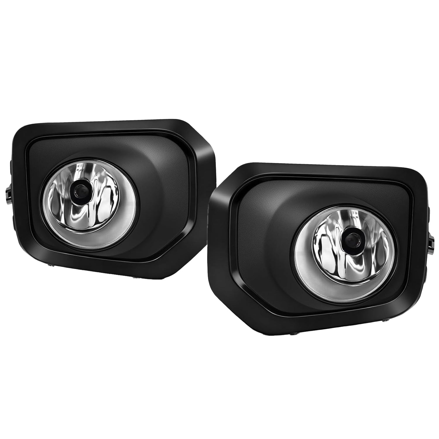 2016-2023 Toyota Tacoma Halogen Fog Lights Front Bumper Driving Lamp Kit 1 Pair Black Bezel