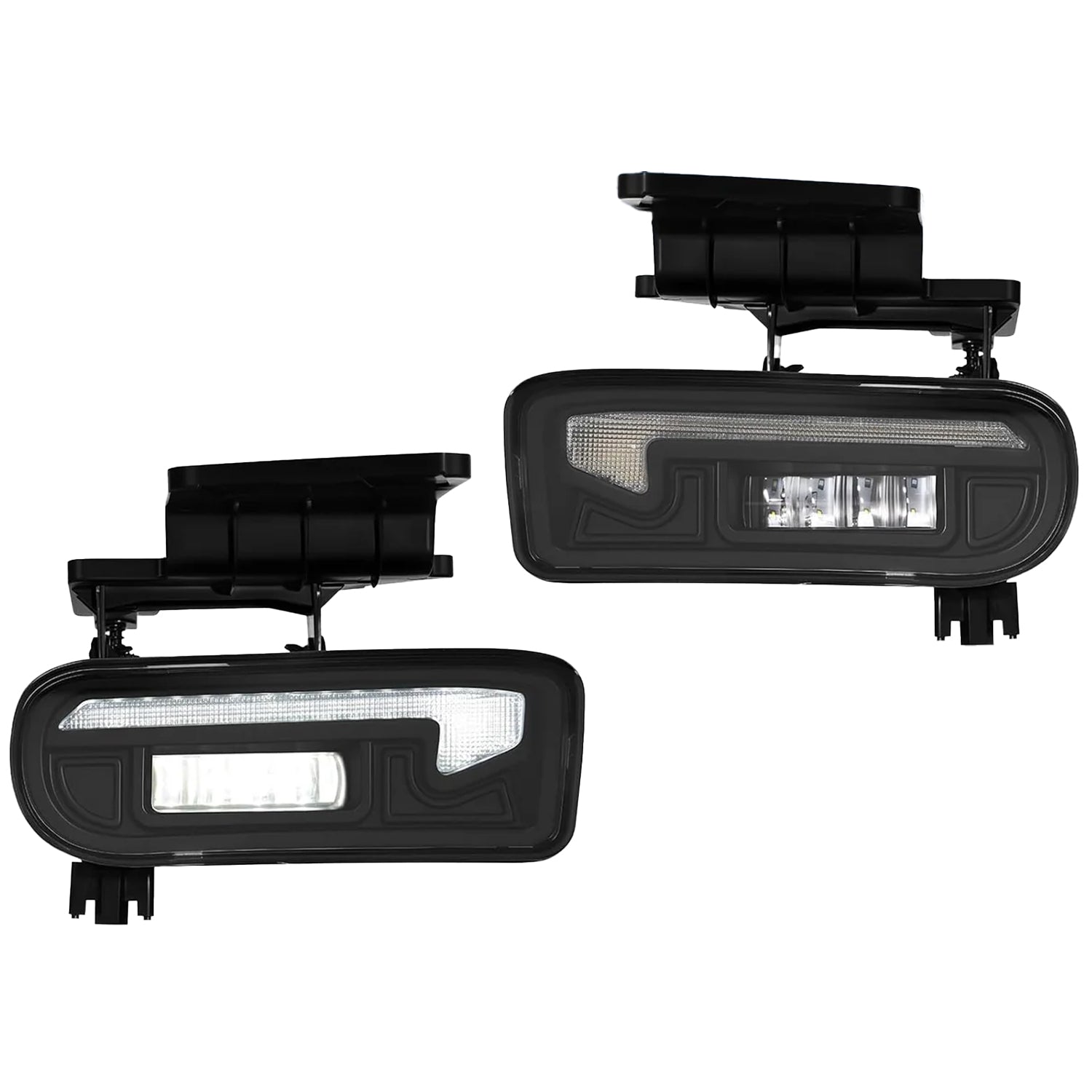 1999–2006 Chevy Silverado / Tahoe / Suburban LED Fog Lights Assembly Replacement | Front Bumper Fog Lamps | Plug & Play | 1 Pair