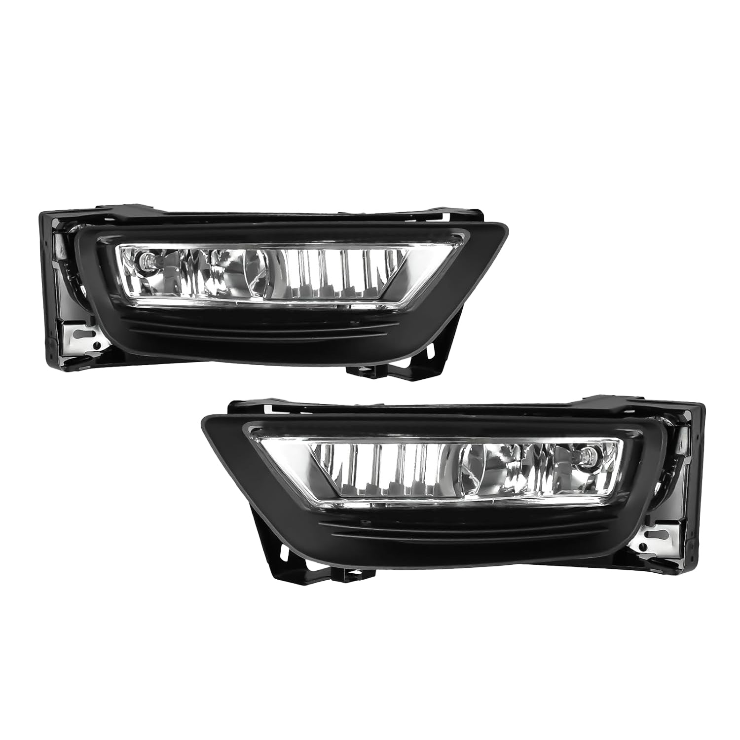 2013-2015 Honda Accord 4-Door Sedan LED Fog Lights | with Switch & Wiring Harness | Clear Lens