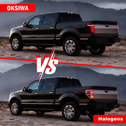 Ford F150 '09-'14 Sequential Full LED Tail Lights Animated Dynamic Turn Signal Brake/Reverse