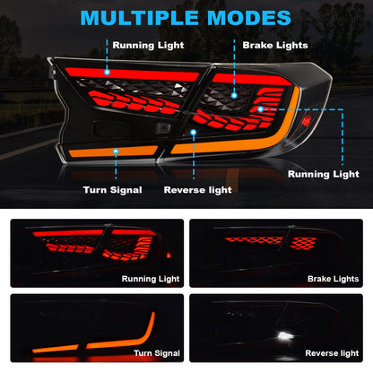 LED Tail Lights for 2018-2022 Honda Accord 10th Gen