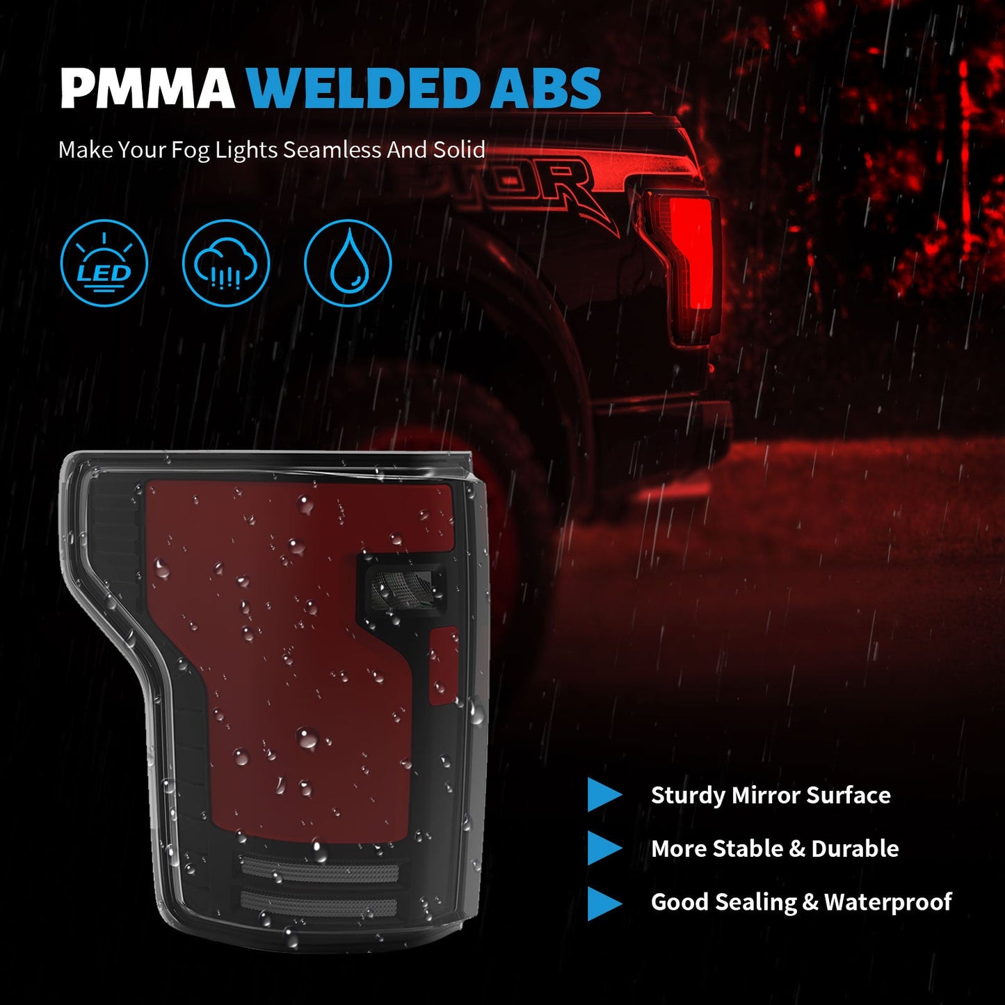 LED Tail Light for 2015-2020 Ford F150 (1 pair)