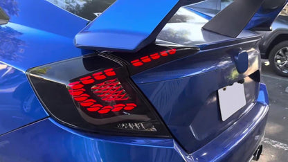 LED Tail Lights for 2016-2021 Honda Civic 10th Gen Sedan (1 pair)