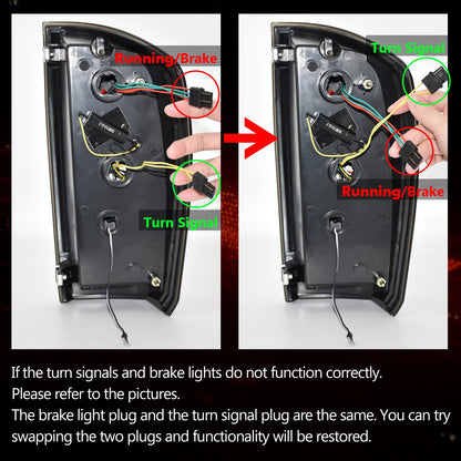 Full LED Tail Lights for 2016-2023 Toyota Tacoma with Smoked Lens & Dynamic Starting Animation (1 Pair)