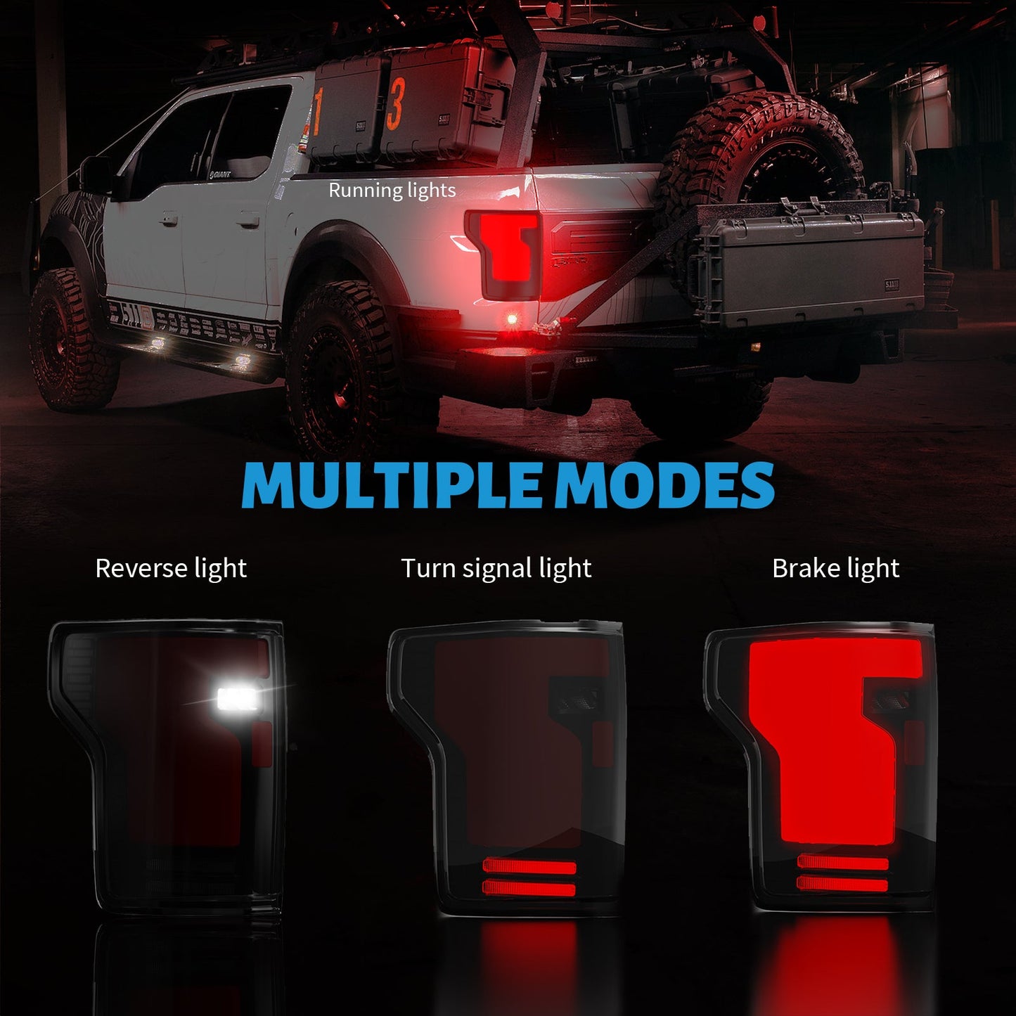 LED Tail Light for 2015-2020 Ford F150 (1 pair)