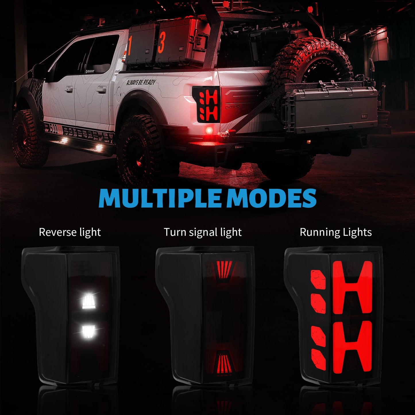 LED Tail Light for 2015-2020 Ford F150 (1 pair)