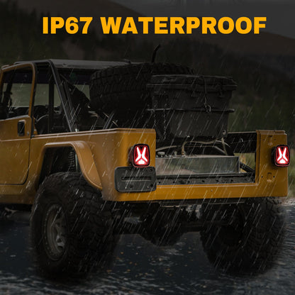 LED Tail Lights for Jeep Wrangler CJ YJ TJ (1 pair)