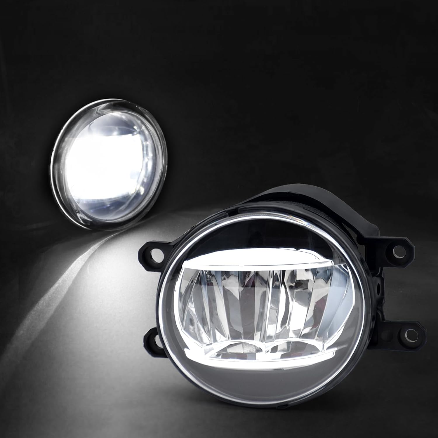 Mcooo 1Pair LED Fog Lights for 2009-2013 Corolla,2012-2015 Tacoma,2010-2013 4runner,2007-2014 Camry,RAV4 Matrix Avalon Prius Solara Venza Yaris【2006 SCION】 for GS350 HS250h IS-F