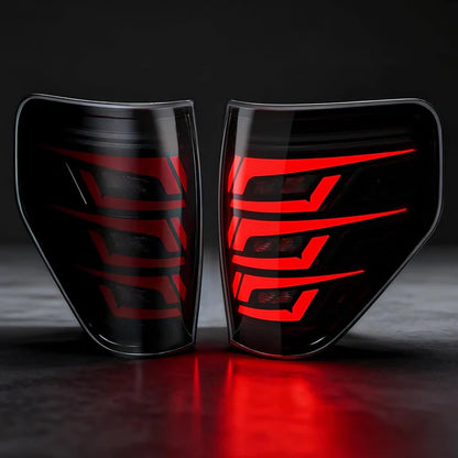 Ford F150 '09-'14 Sequential Full LED Tail Lights Animated Dynamic Turn Signal Brake/Reverse
