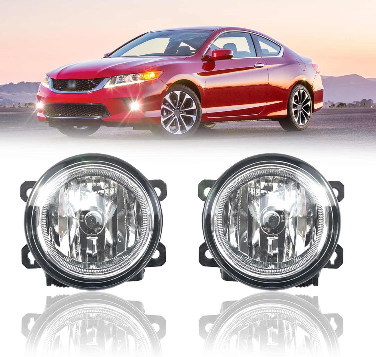 2016-2021 Honda Civic/Accord/Pilot/CR-Z Front Bumper Fog Lights