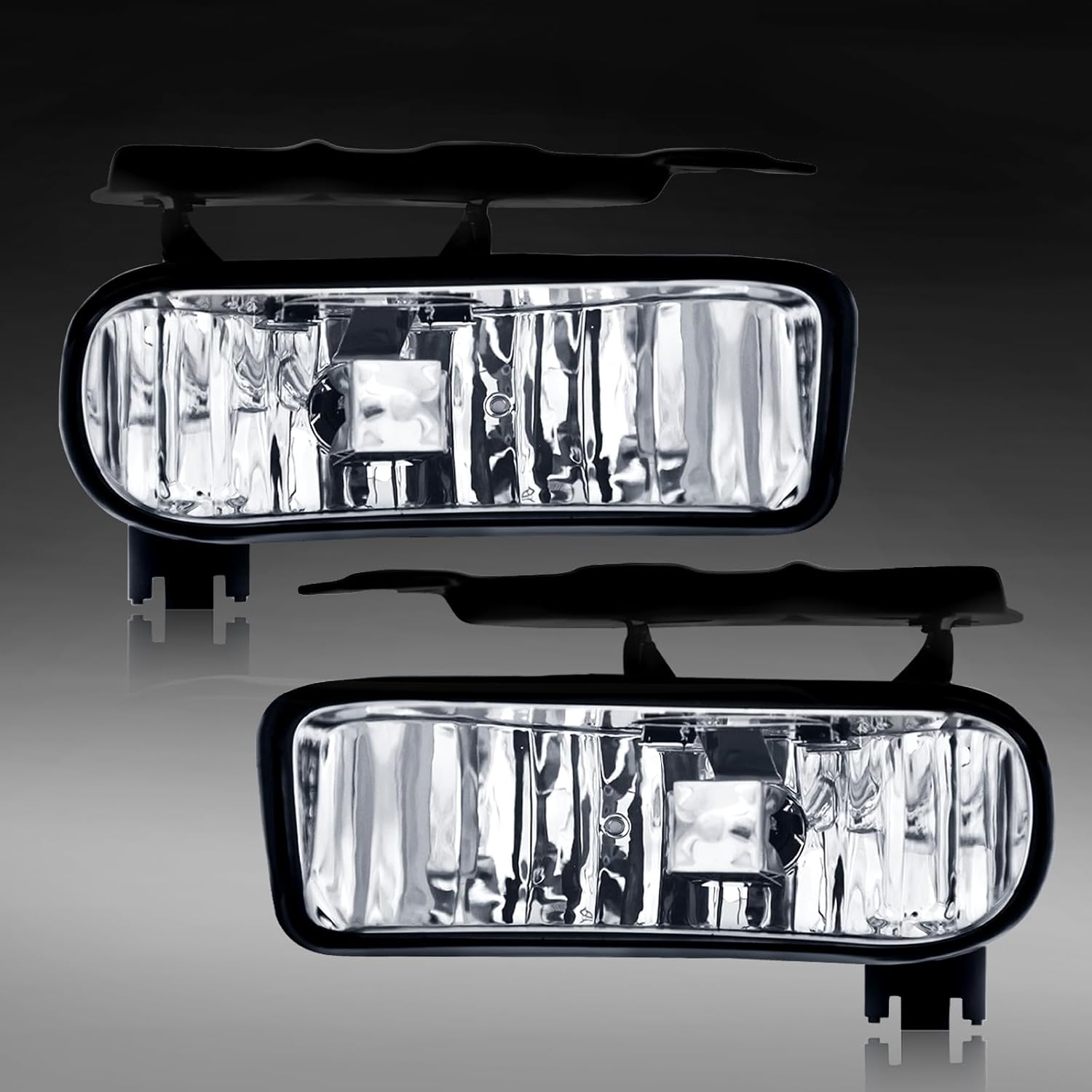 Mcooo 1 Pair Halogen Fog Lights for 2002-2006 Cadillac Escalade/EXT, 03 04 05 06 Escalade ESV