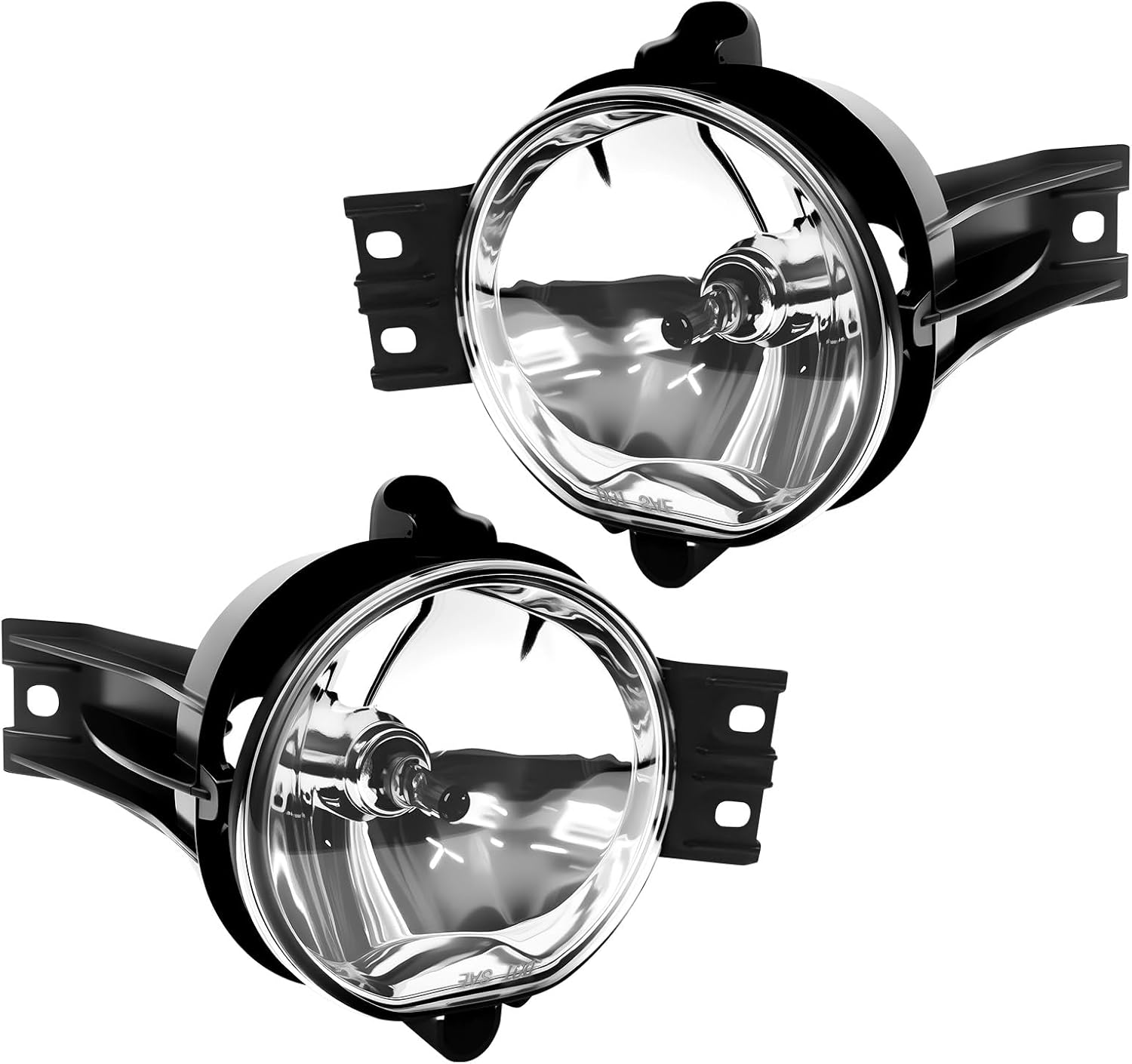 Mcooo Fog Lights Compatible With 2002-2009 Ram 1500 2500 3500/2004-2006 Durango Pickup Truck 2002-2008 Ram Front Bumper Driving Fog Lamp 1 Pair of Fog Lights Clear Lens