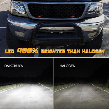 Fog Lights for 1999-2003 Ford F150 1999-2003/1999-2002 Expedition / 1999 F250 Pickup Upgrade and Modified 1 Pair Led Fog Lamp