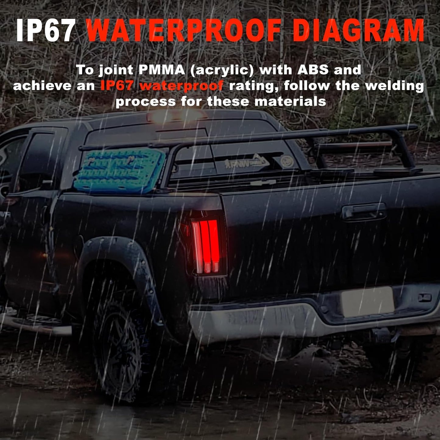 mcooo Sequential Led Tail Lights For 2007-2013 Toyota Tundra Starting Animated Rear Lights Assembly