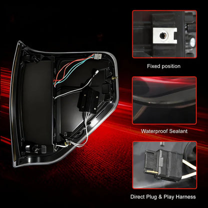 Ford F150 '09-'14 Sequential Full LED Tail Lights Animated Dynamic Turn Signal Brake/Reverse