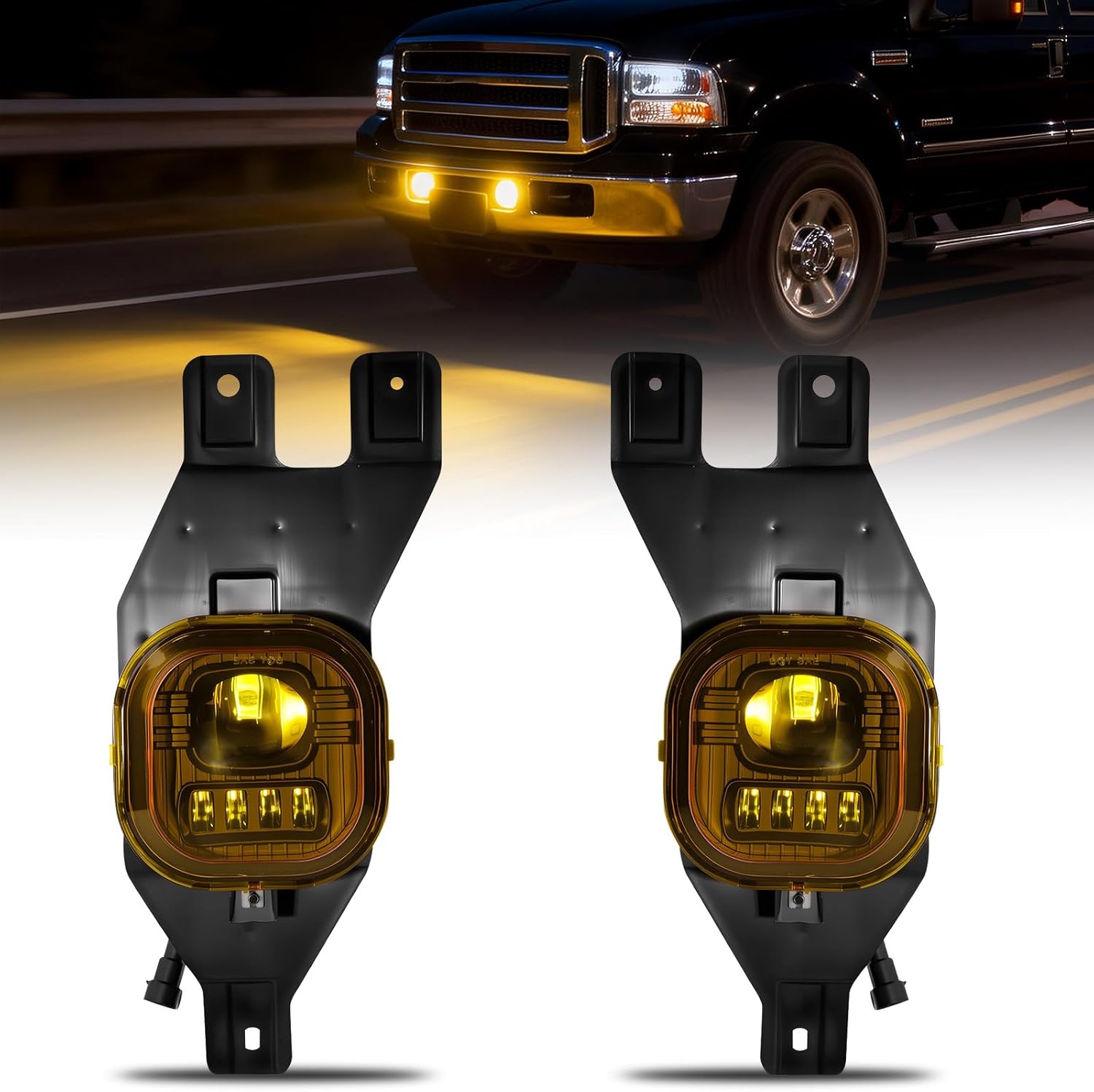 2001-2004 Ford F-250/F-350/F-450/F-550 Super Duty / 2001-2004 Ford Excursion LED Fog Lights