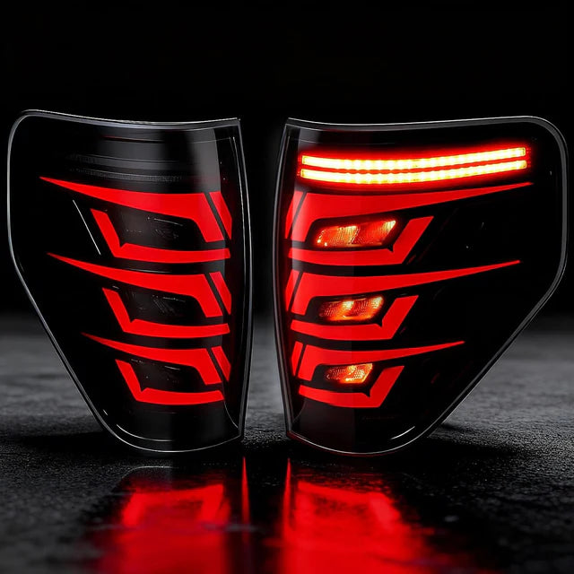 Ford F150 '09-'14 Sequential Full LED Tail Lights Animated Dynamic Turn Signal Brake/Reverse