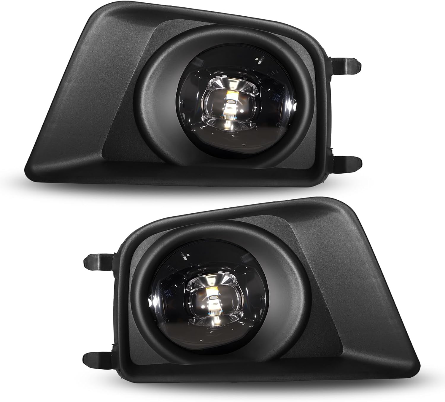 Mcooo Led Fog Lights Fit for 2012-2015 Tacoma Front Bumper Driving Fog Lamps Clear Lens Left Driver and Right Passenger Side