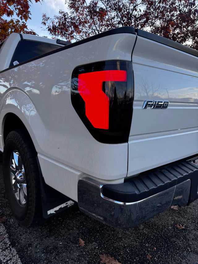 Ford F150 '09-'14 Sequential Full LED Smoked Tail Lights Animated Dynamic Turn Signal Brake/Reverse