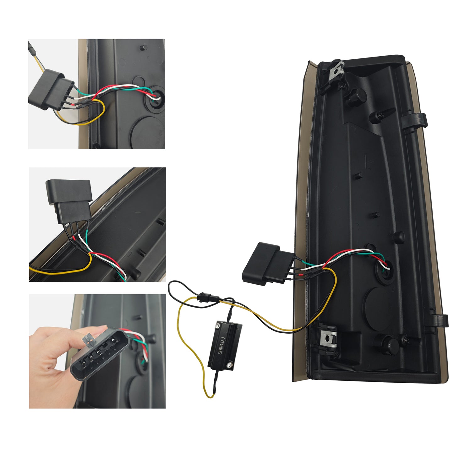 Chevrolet '88-'98 Silverado/Tahoe/Sierra/C10 Complete LED Tail LightConversion Kit TL-076-1A