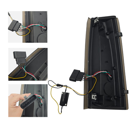 Chevrolet '88-'98 Silverado/Tahoe/Sierra/C10 Complete LED Tail LightConversion Kit TL-076-1A